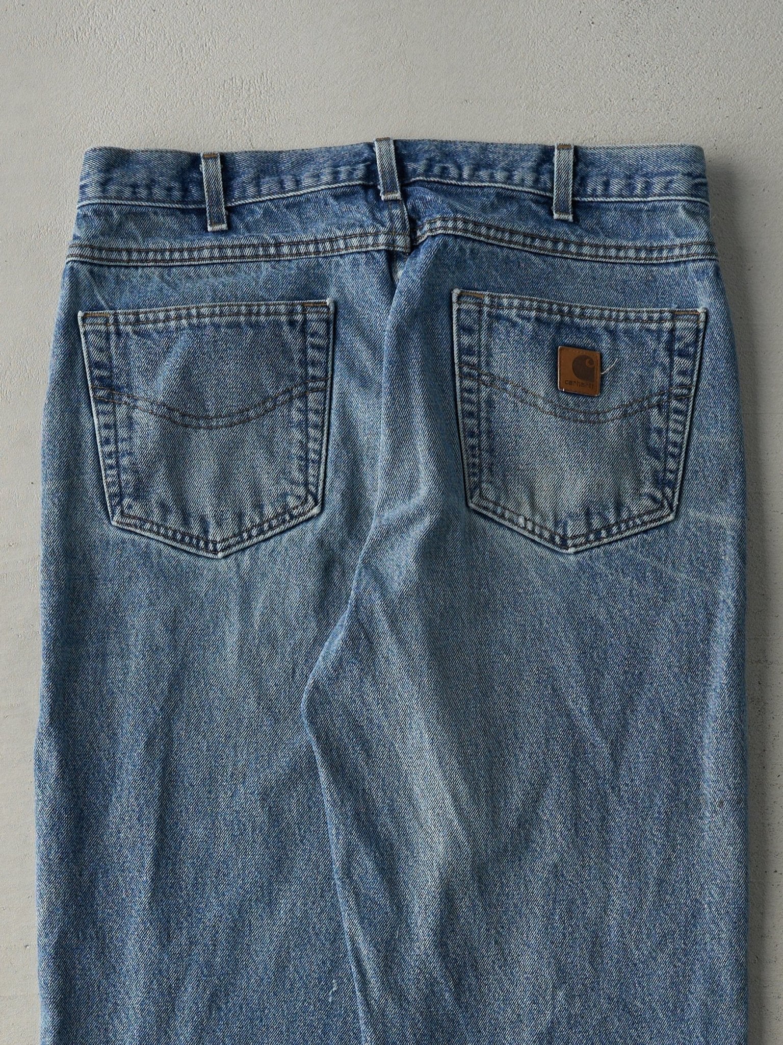 Vintage Y2K Light Wash Carhartt Jeans (34x31)
