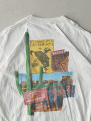 Vintage 90s White Marlboro Single Stitch Pocket Tee (L)