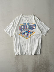 Vintage 94' White Toronto Blue Jays Tee (M)