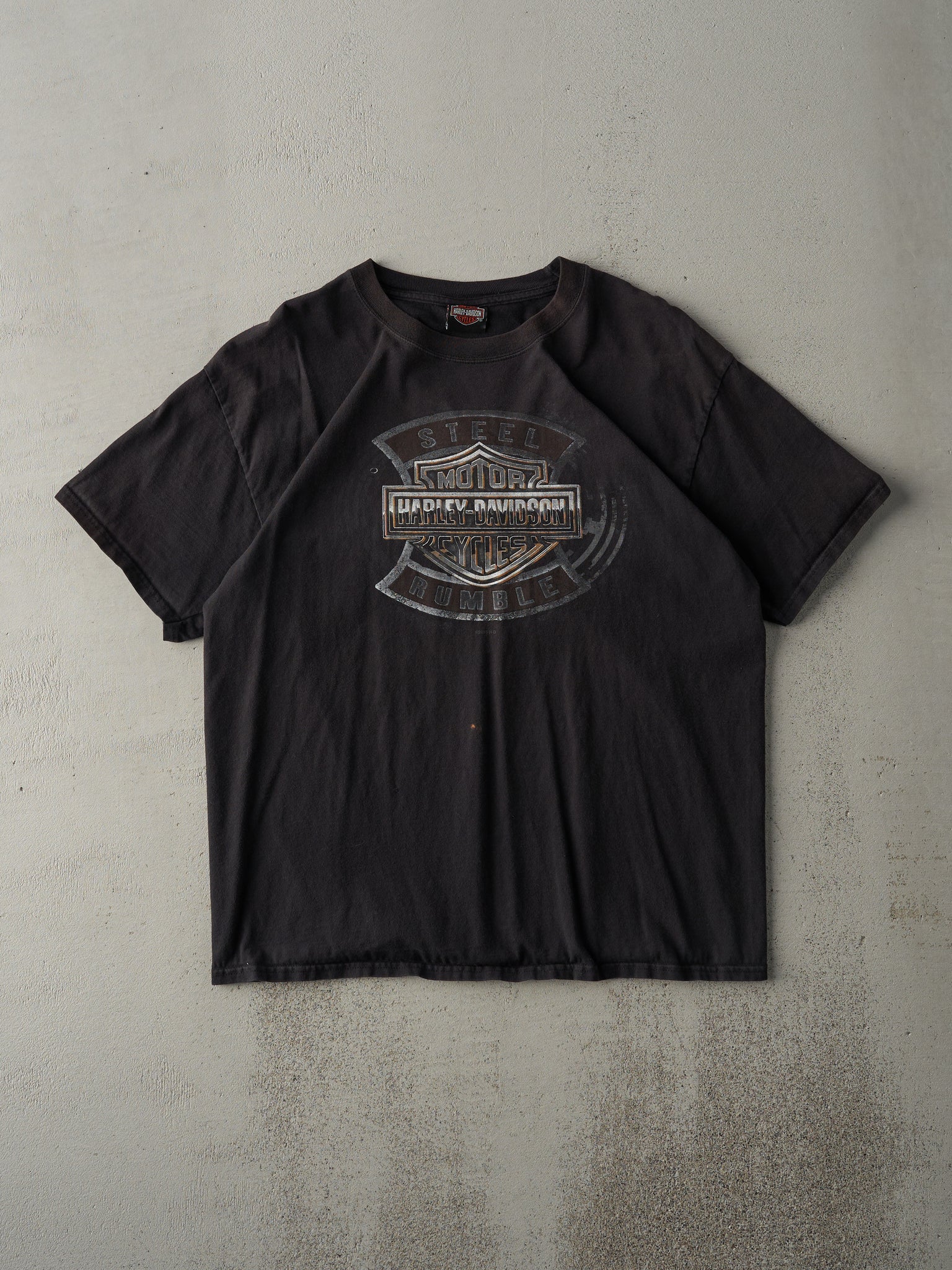 15' Black Amsterdam Harley Davidson Tee (M)