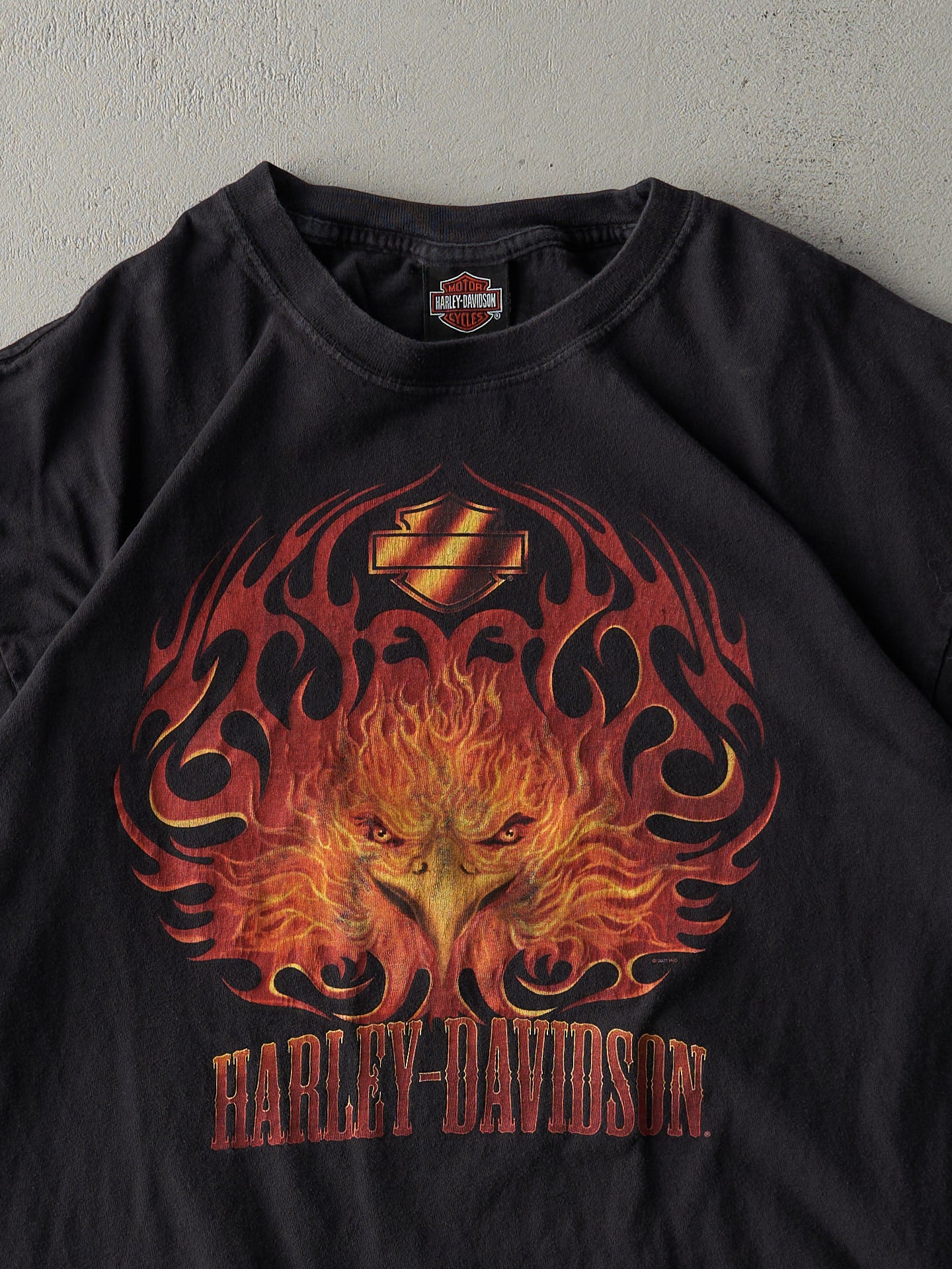 Vintage 07' Black Dalton Georgia Harley Davidson Tee (M)