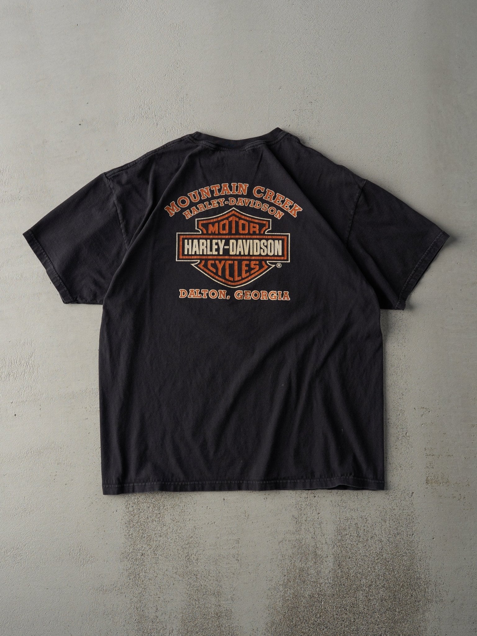 Vintage 07' Black Dalton Georgia Harley Davidson Tee (M)