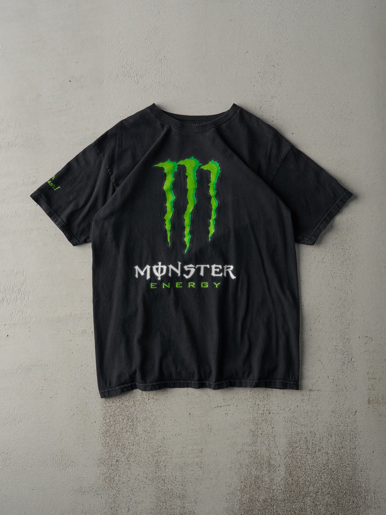 Vintage Y2K Monster Energy Drink Logo Tee (S)