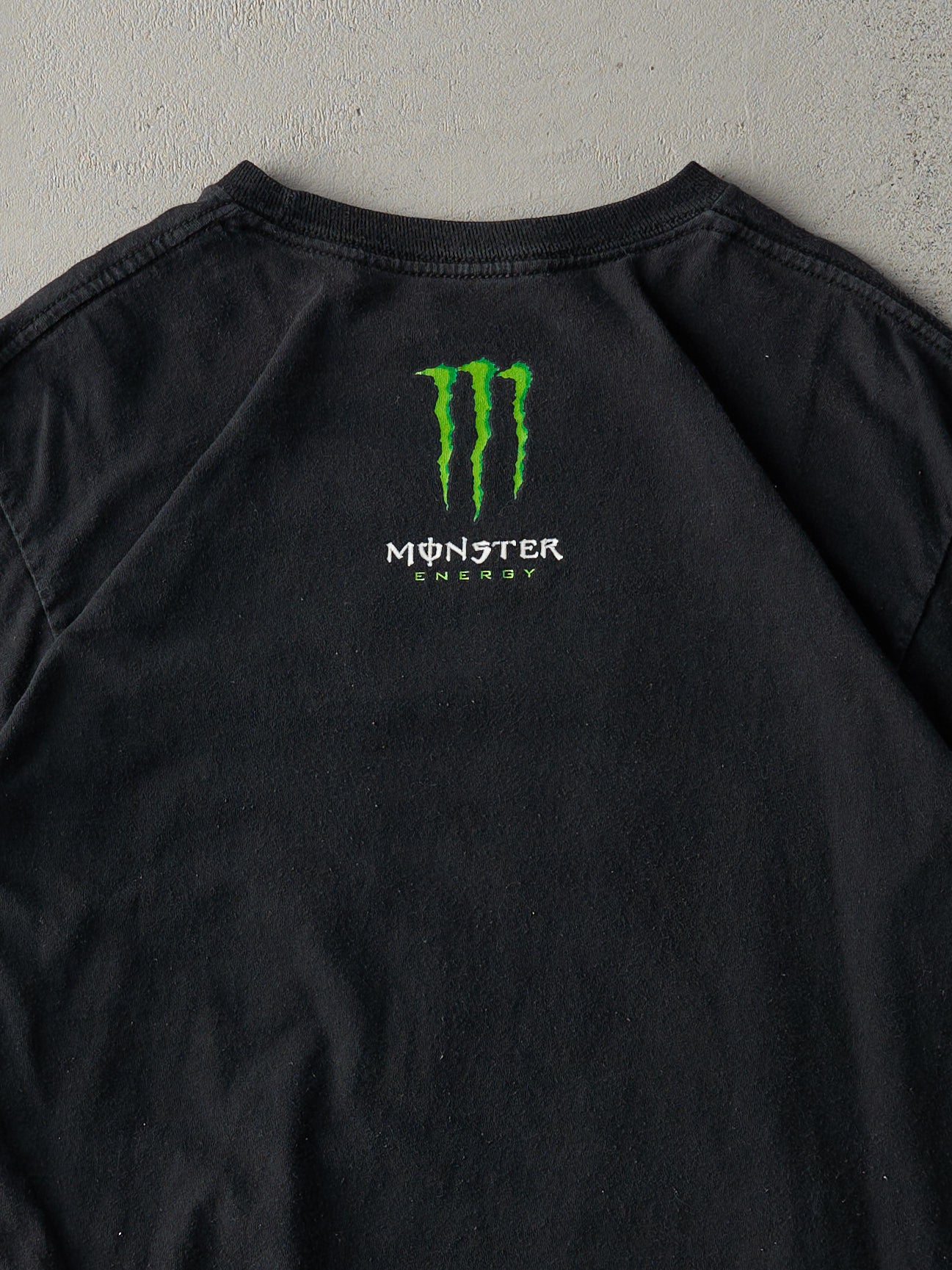 Vintage Y2K Monster Energy Drink Logo Tee (S)