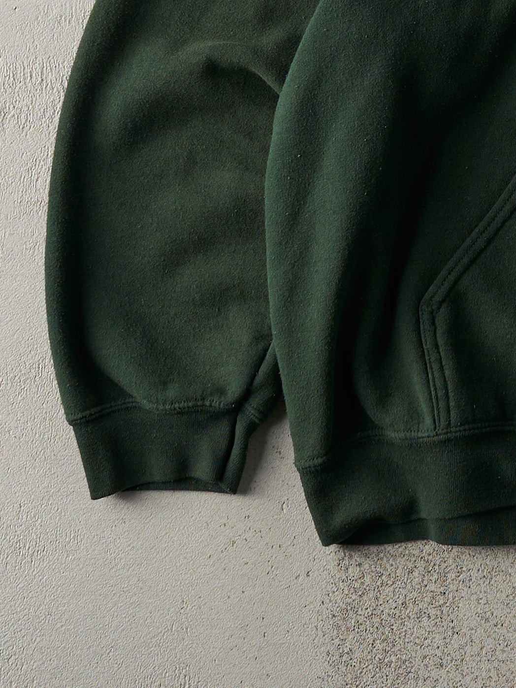 Vintage 90s RARE Forest Green Onitsuka Tiger Hoodie (L)
