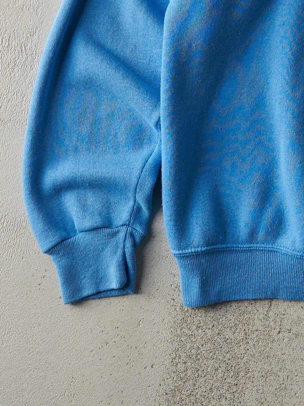 Vintage 80s Blue Blank Crewneck (M)