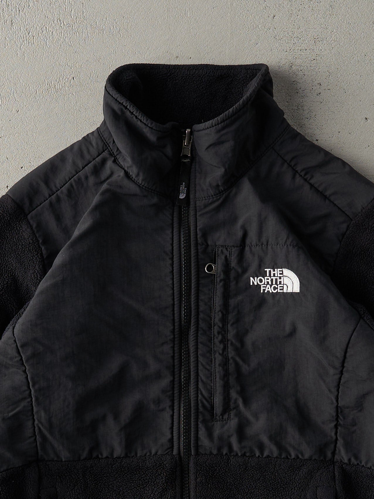 Vintage Y2K Black The North Face Fleece Denali Jacket (S/M)