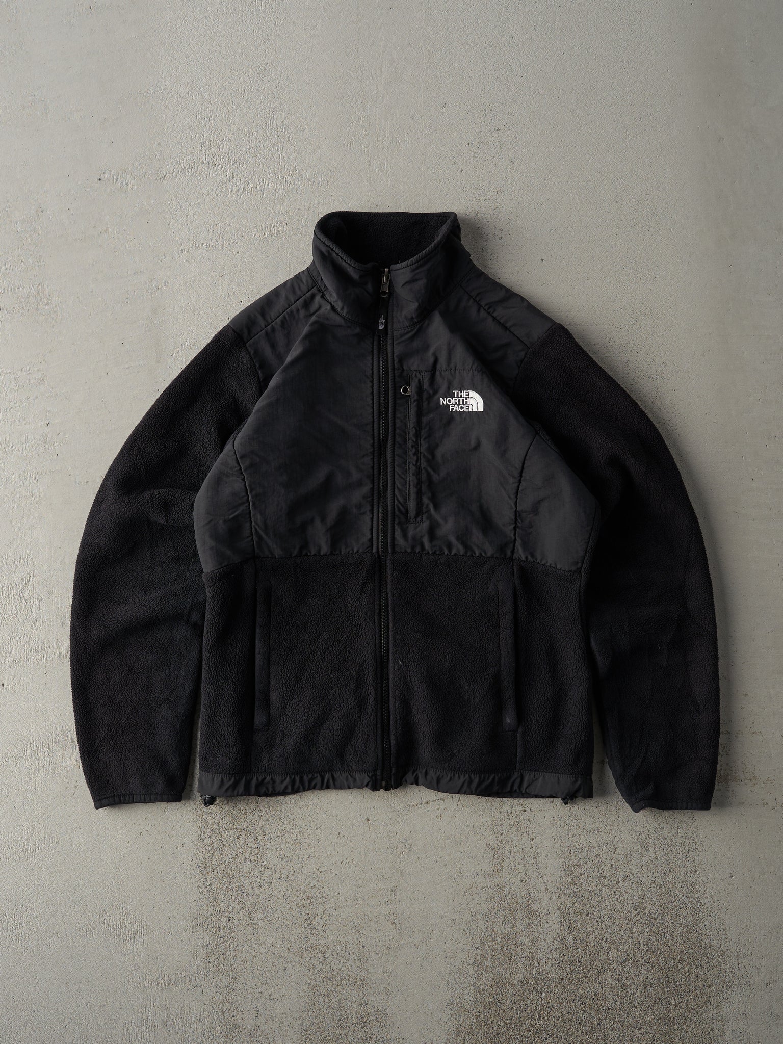 Vintage Y2K Black The North Face Fleece Denali Jacket (S/M)