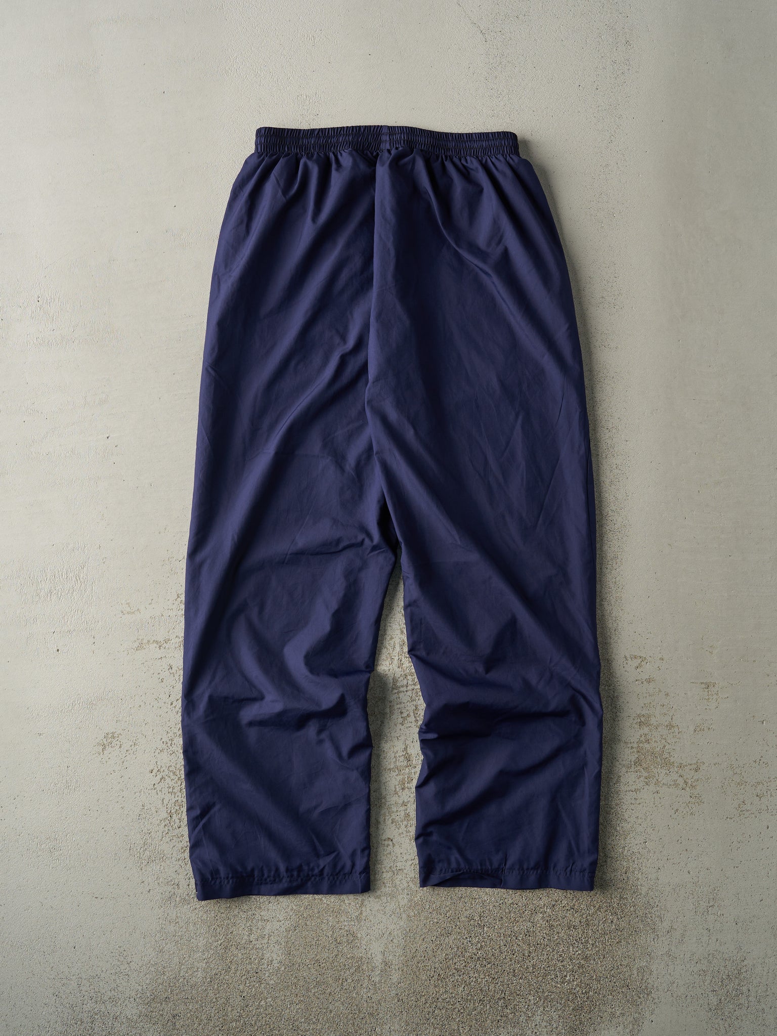 Vintage Y2K Navy Blue Fila Windbreaker Pants (30x32.5)