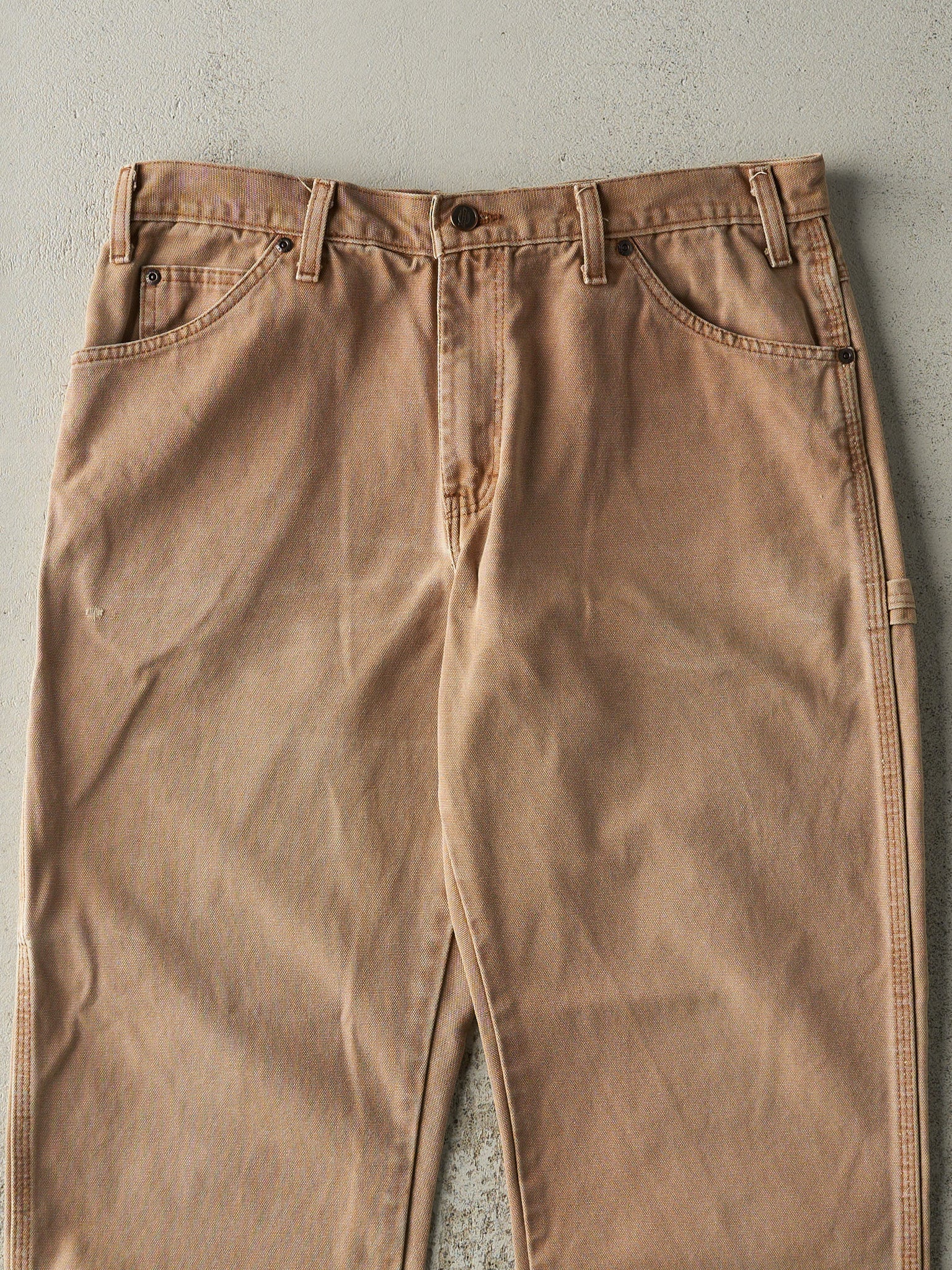 Vintage 90s Beige Dickies Carpenter Pants (33x28.5)