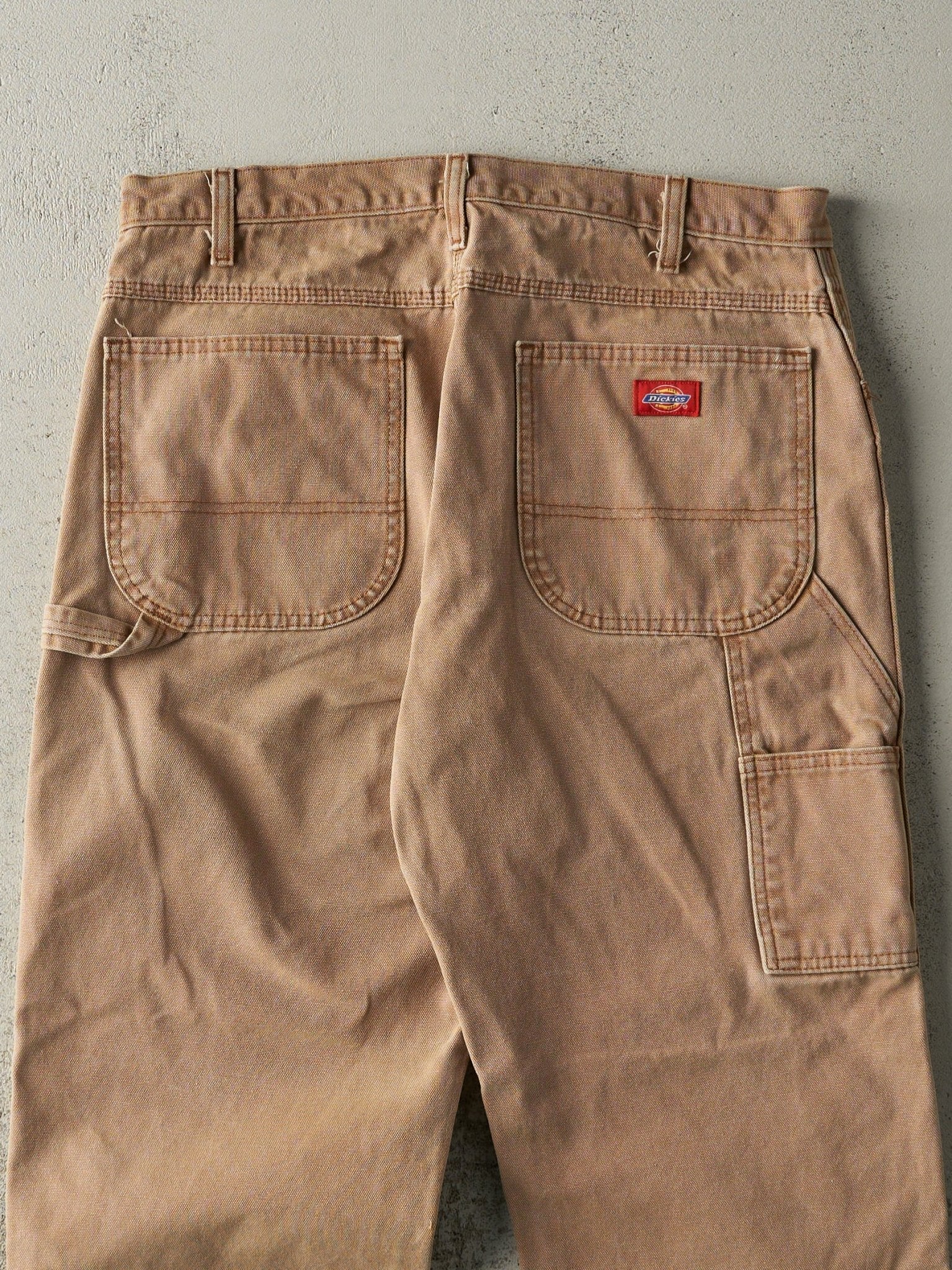 Vintage 90s Beige Dickies Carpenter Pants (33x28.5)