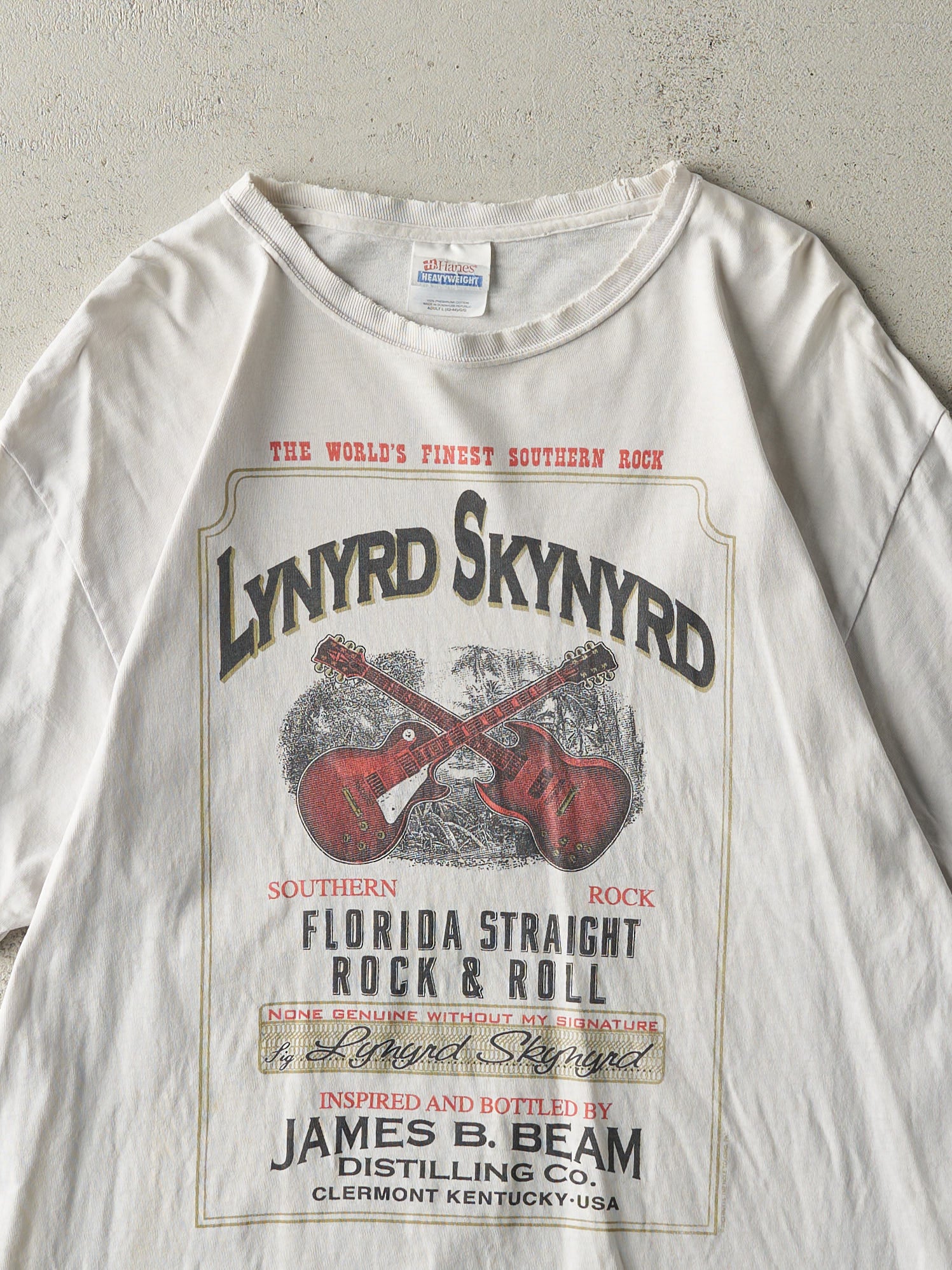 Vintage 03' White Lynyrd Skynyrd Tee (M)