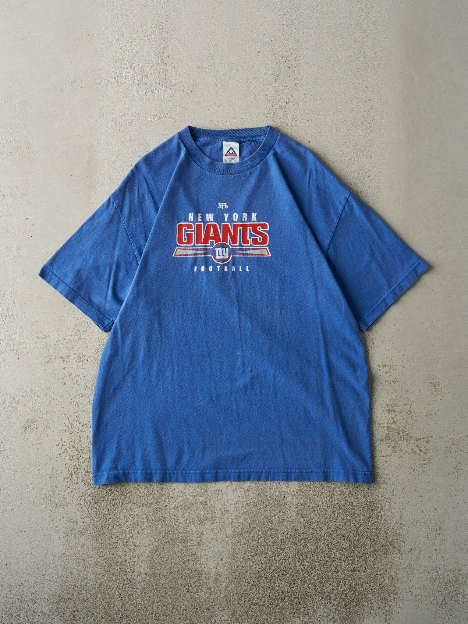 Vintage Y2K Blue New York Giants Tee (L)
