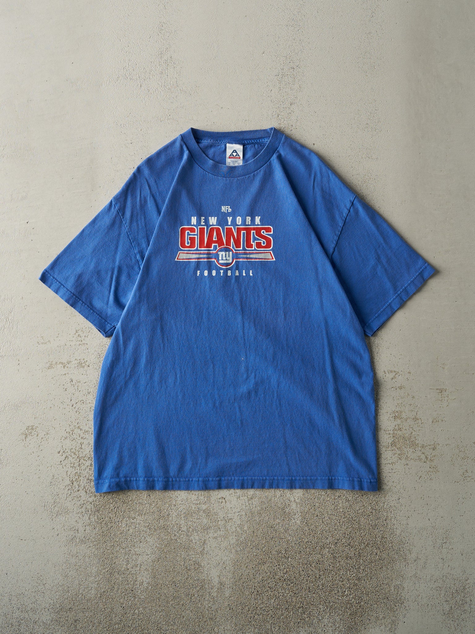 Vintage Y2K Blue New York Giants Tee (L)