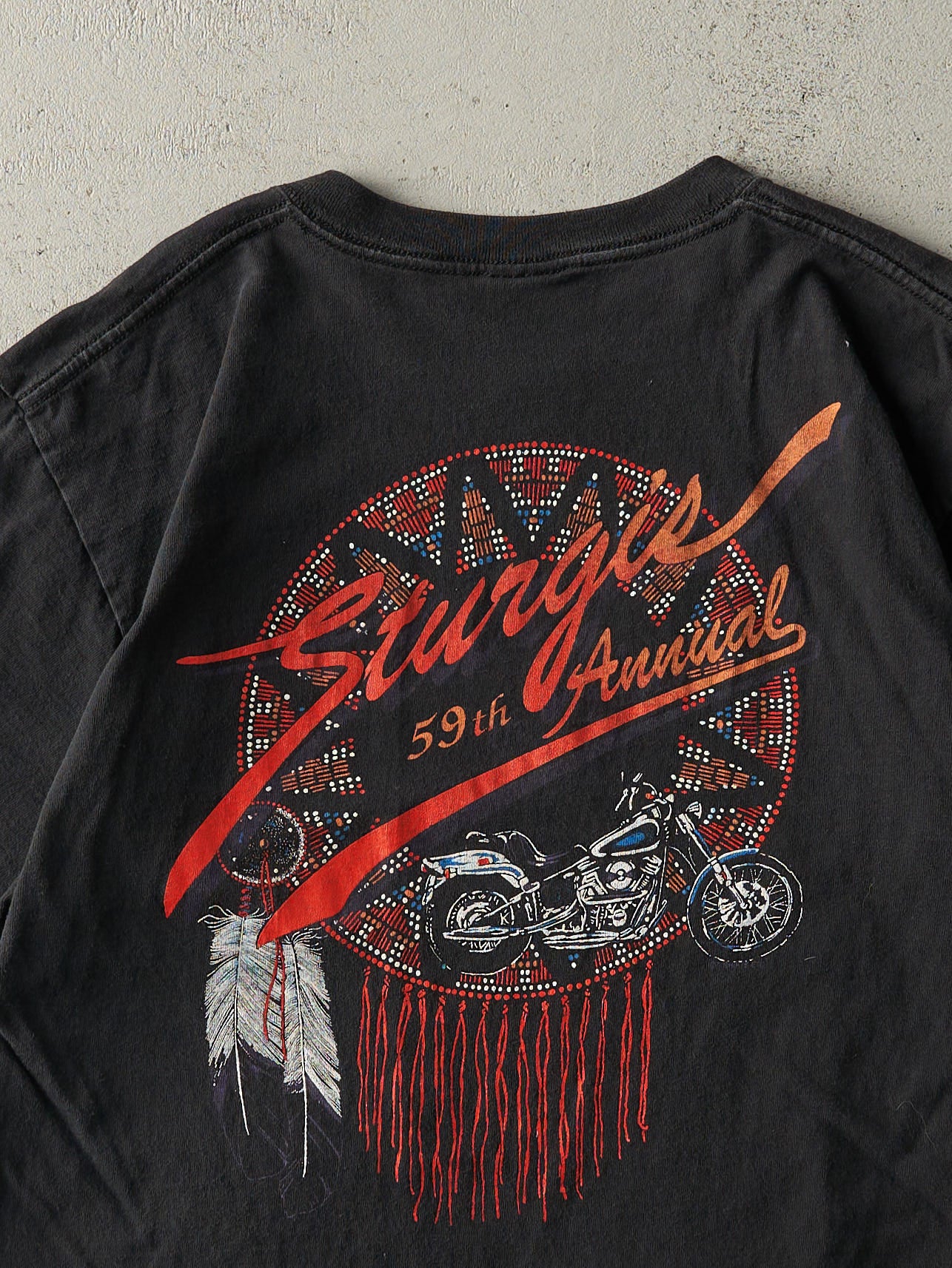 Vintage 99' Black Sturgis Bike Rally Tee (M)