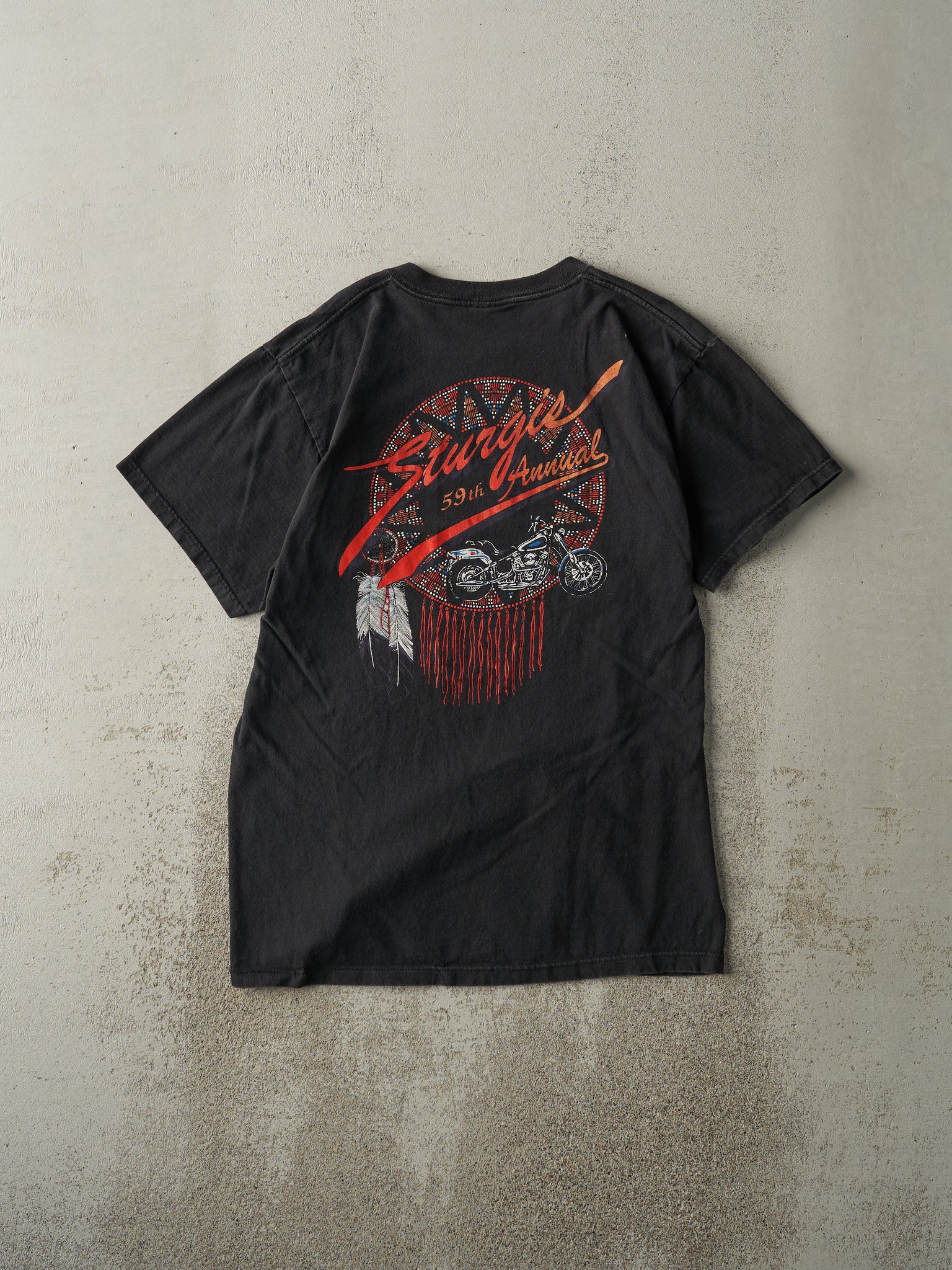 Vintage 99' Black Sturgis Bike Rally Tee (M)