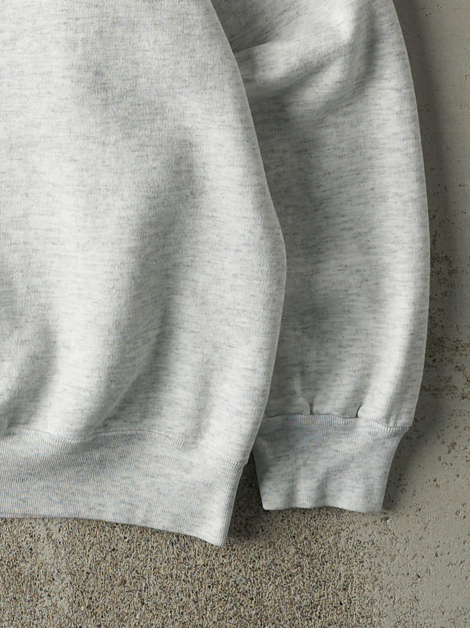 Vintage 90s Heather Grey Blank Crewneck (M/L)