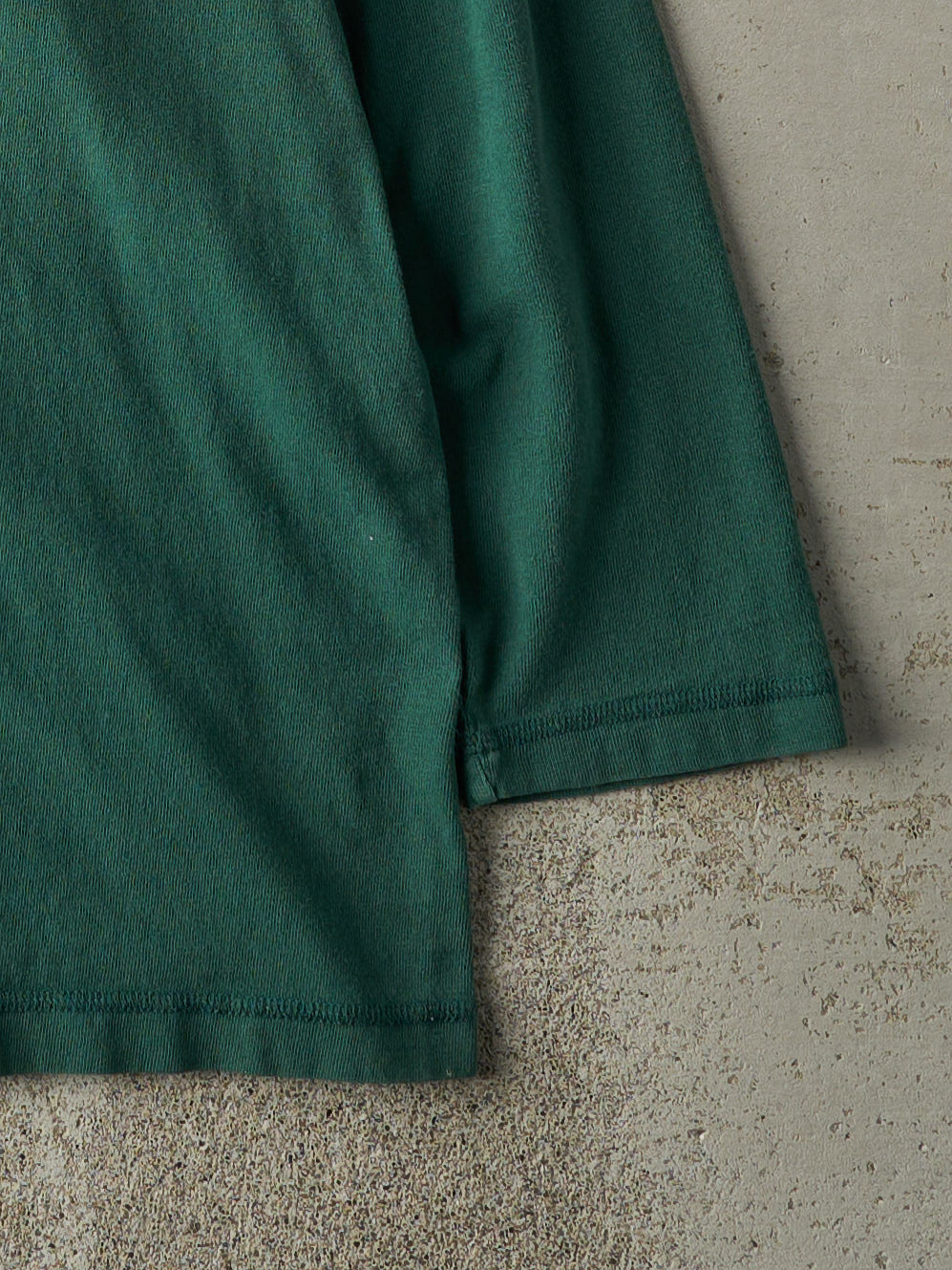 Vintage 90s Green Blank Pocket Long Sleeve (M)