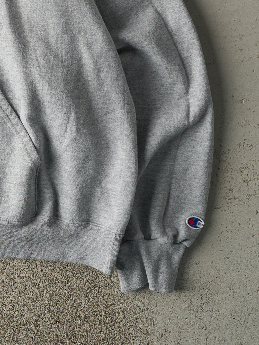 Vintage 90s Grey Champion Misawa Athletic Department Hoodie (L/XL)
