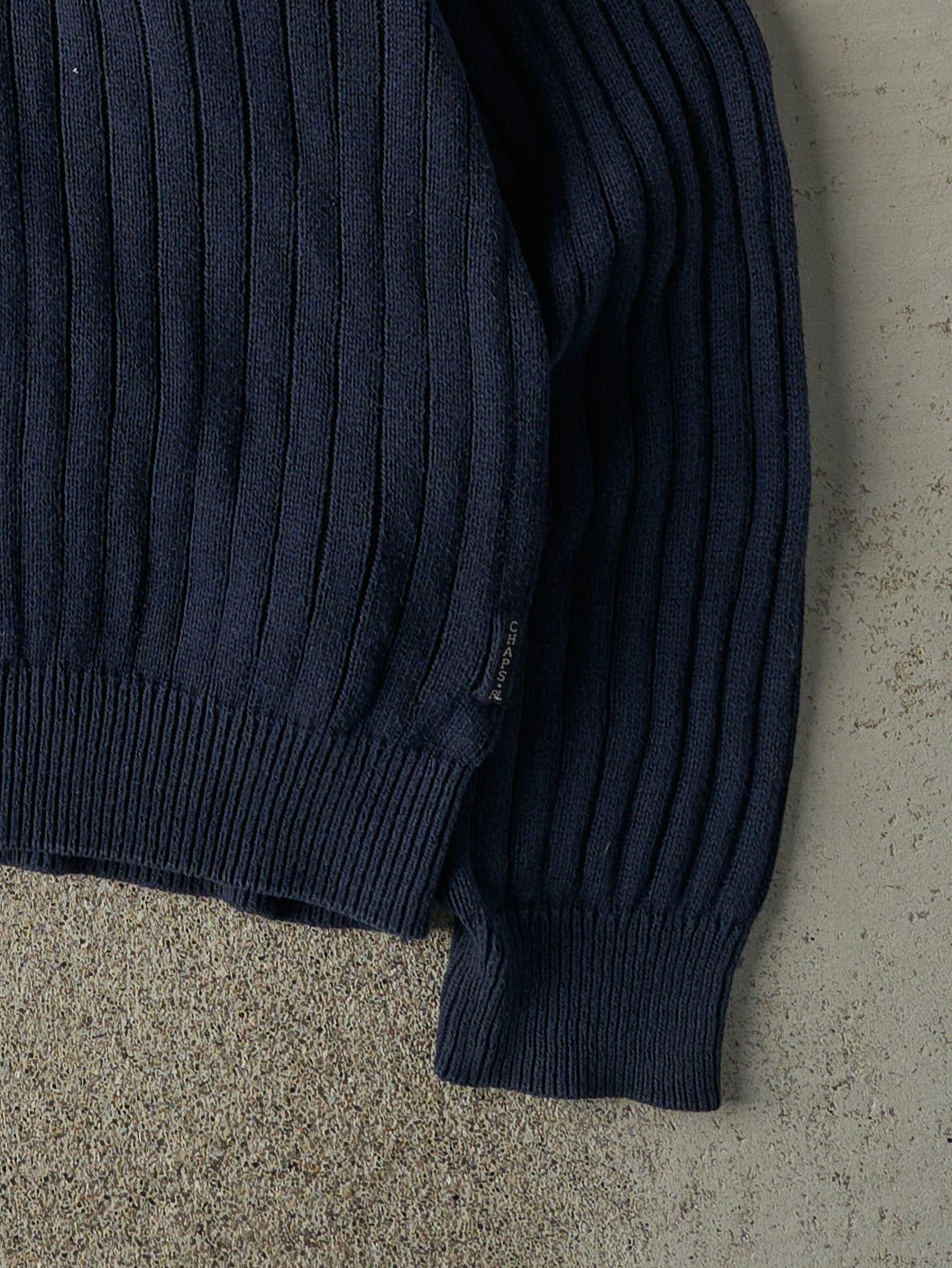 Vintage 90s Navy Blue Chaps Ralph Lauren Knit Pullover (XL/XXL)
