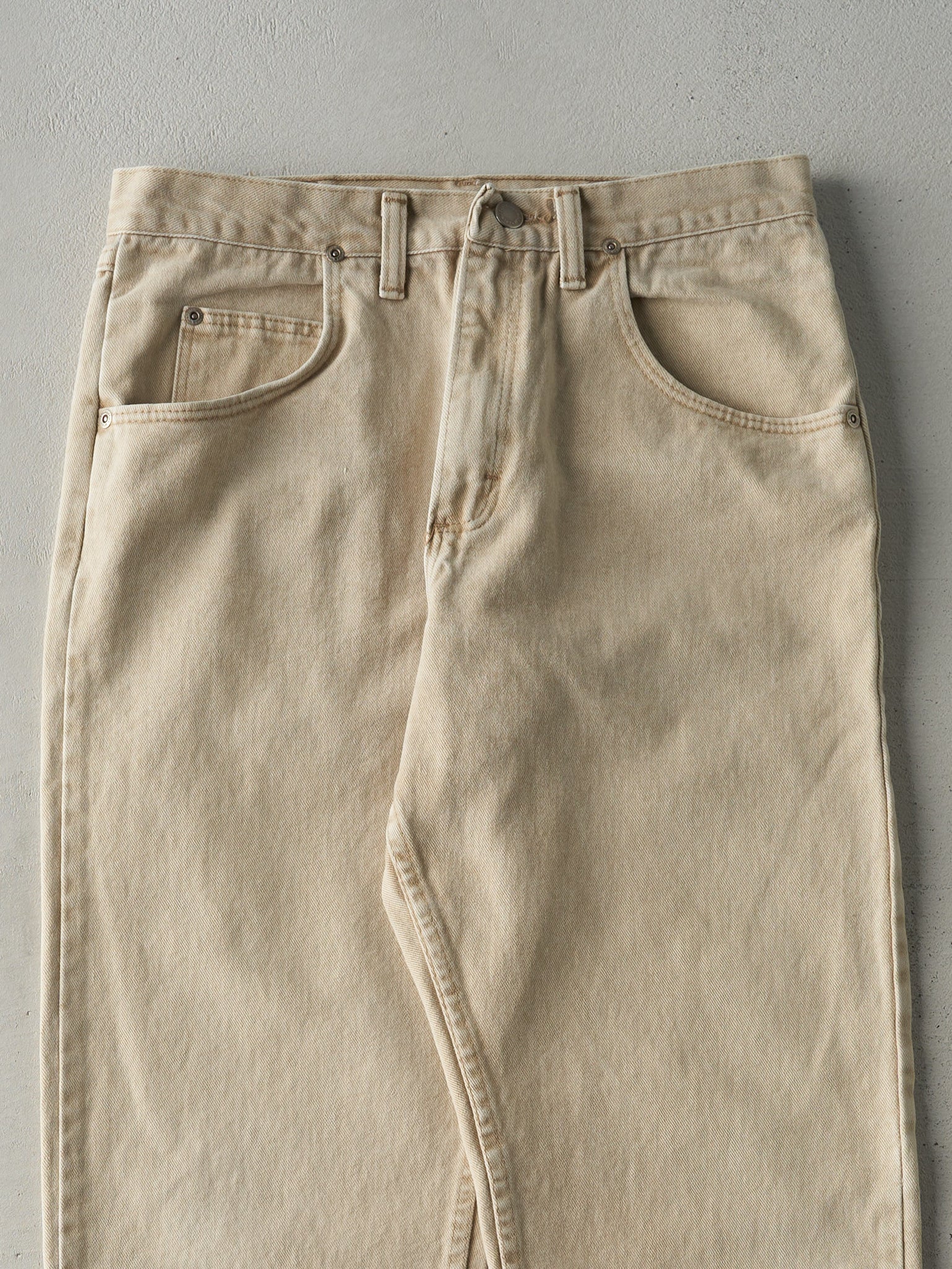 Vintage 90s Beige Wrangler Silver Edition Pants (31x28.5)