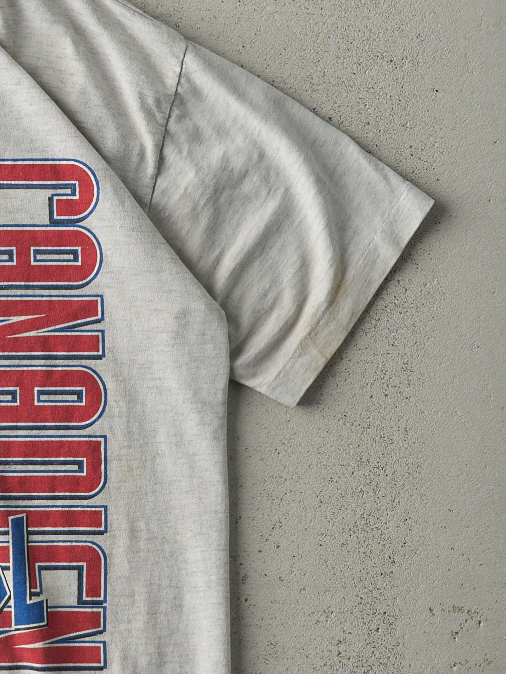 Vintage 90s Heather Grey Montreal Canadians Single Stitch Tee (S)