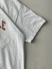 Vintage 90s Heather Grey De La Salle Academy Tee (M)