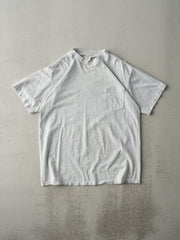 Vintage 90s Heather Grey United Steelworkers Pocket Tee (M/L)