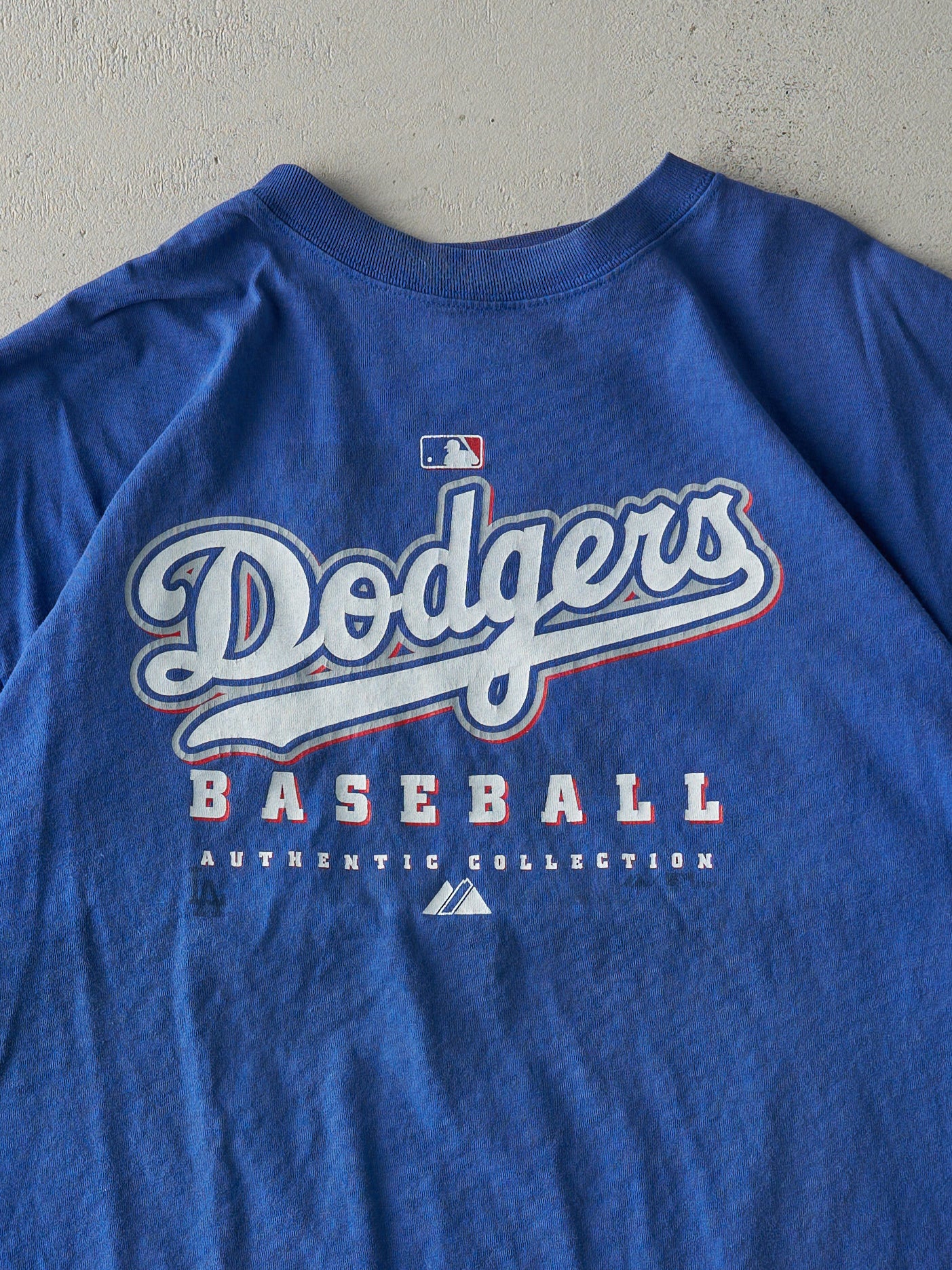 Vintage Y2K Blue LA Dodgers Baseball Tee (M)