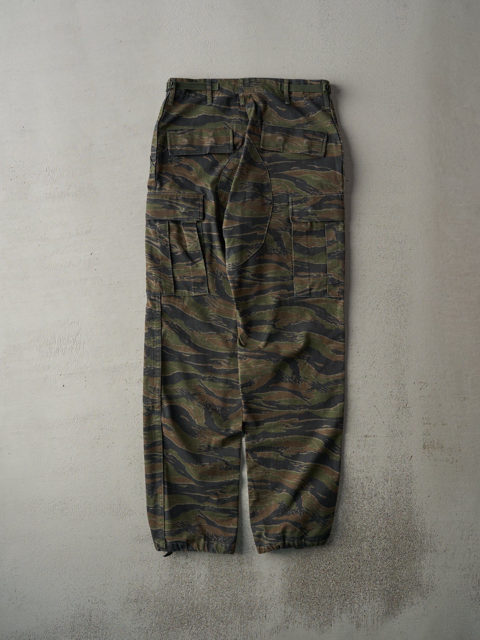 Vintage 90s Tiger Camo Double Knee Army Pants (31x31)