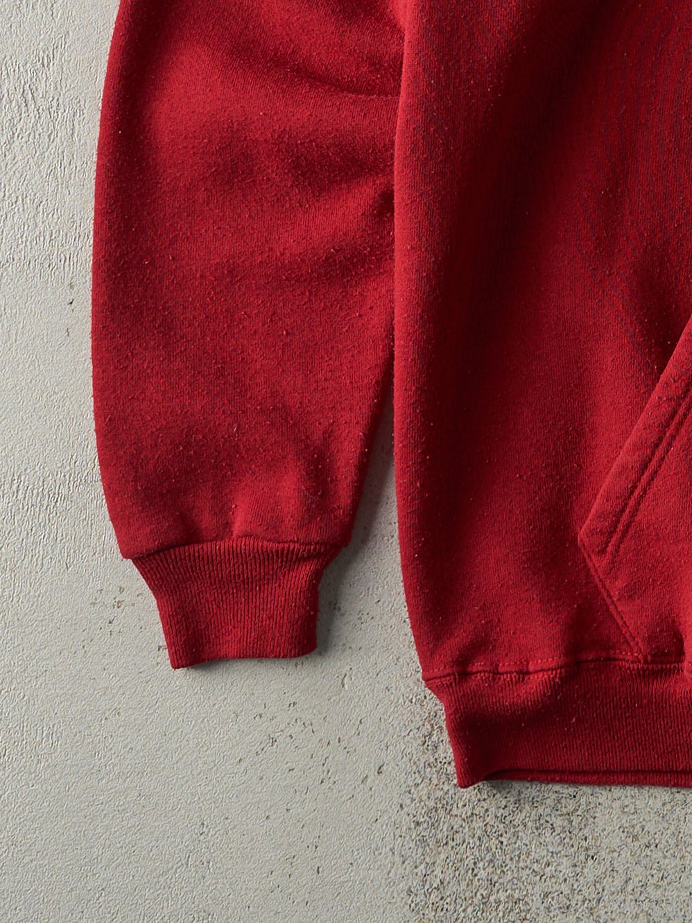 Vintage 90s Red Russell Athletics Stanford University Hoodie (M)