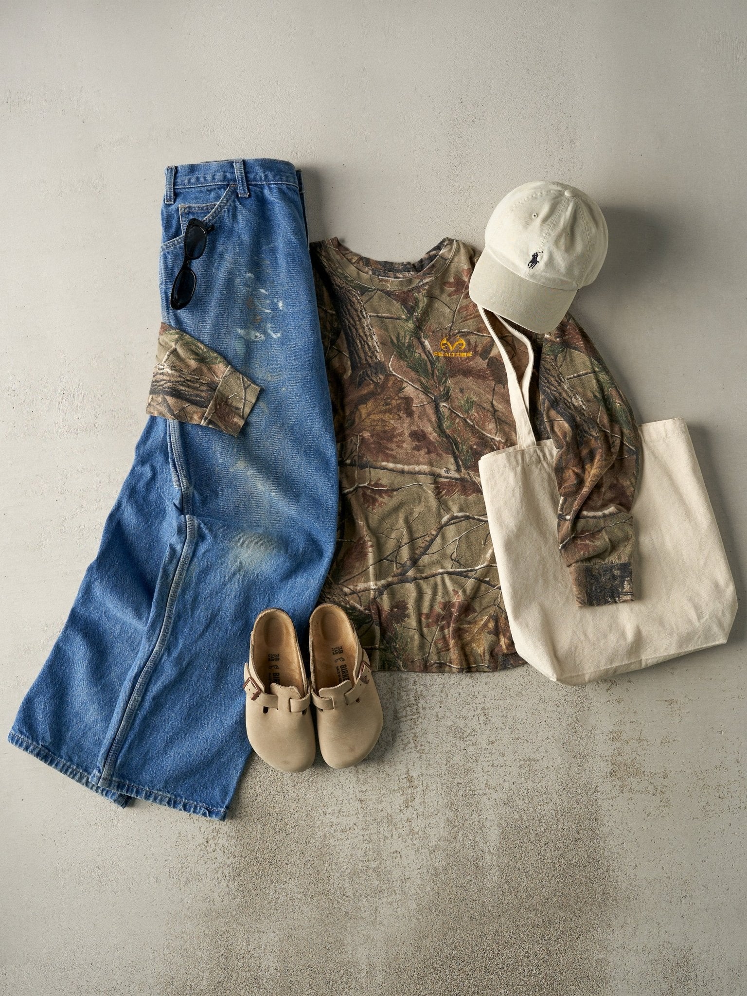 Vintage 90s Mid Wash Dickies Carpenter Jeans (36x32.5)