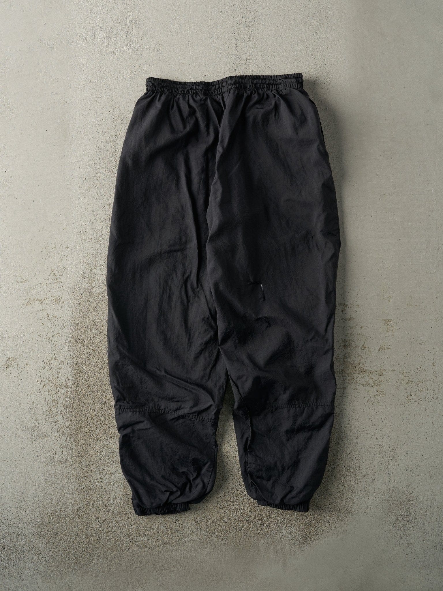 Vintage 90s Black Nike Windbreaker Pants (30x28.5)