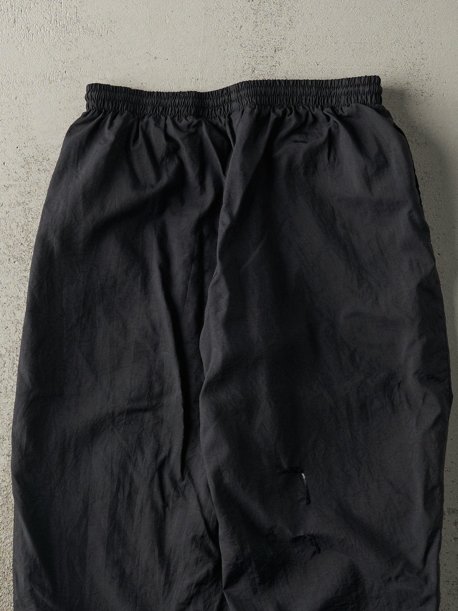 Vintage 90s Black Nike Windbreaker Pants (30x28.5)