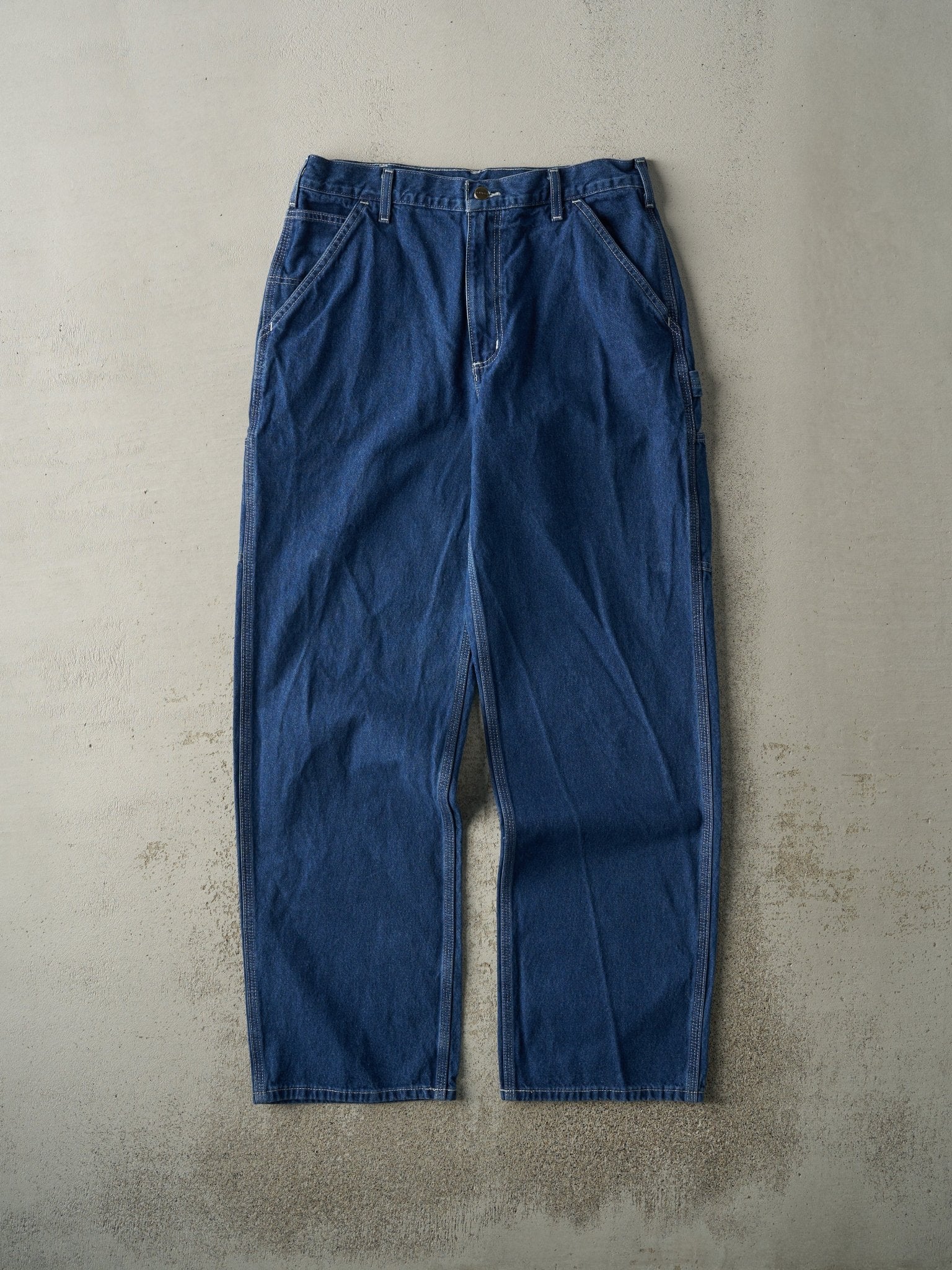 Vintage Y2K Dark Wash Carhartt Carpenter Jeans (33x33.5)