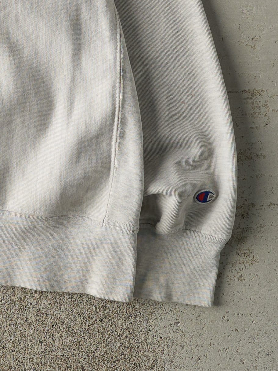 Vintage 90s Heather Grey Indiana Champion Reverse Weave Crewneck (M)