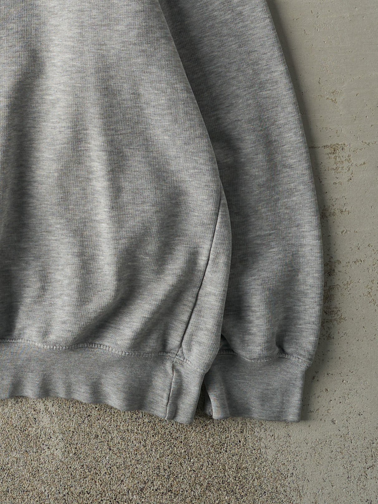Vintage Y2K Grey Embroidered Nike Crewneck (XL)