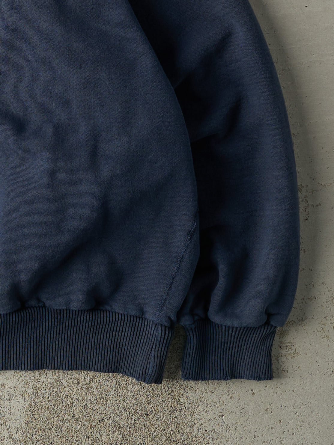 Vintage Y2K Navy Blue Blank Crewneck (XL)