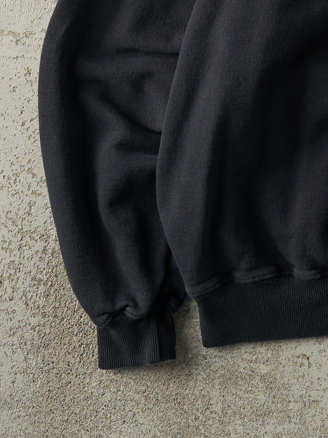 Vintage Y2K Black Embroidered Champion Crewneck (L)