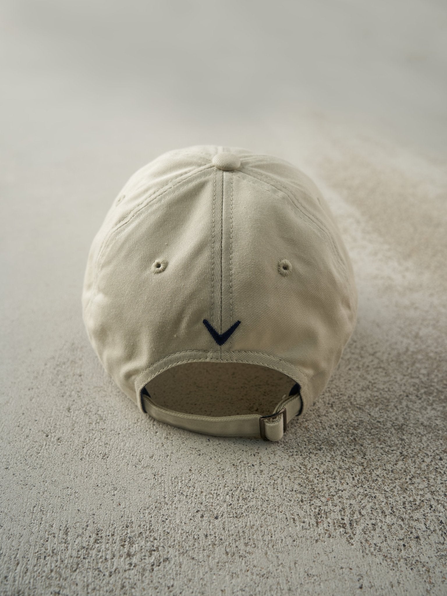 Vintage Y2K Beige Callaway Golf Strapback Hat