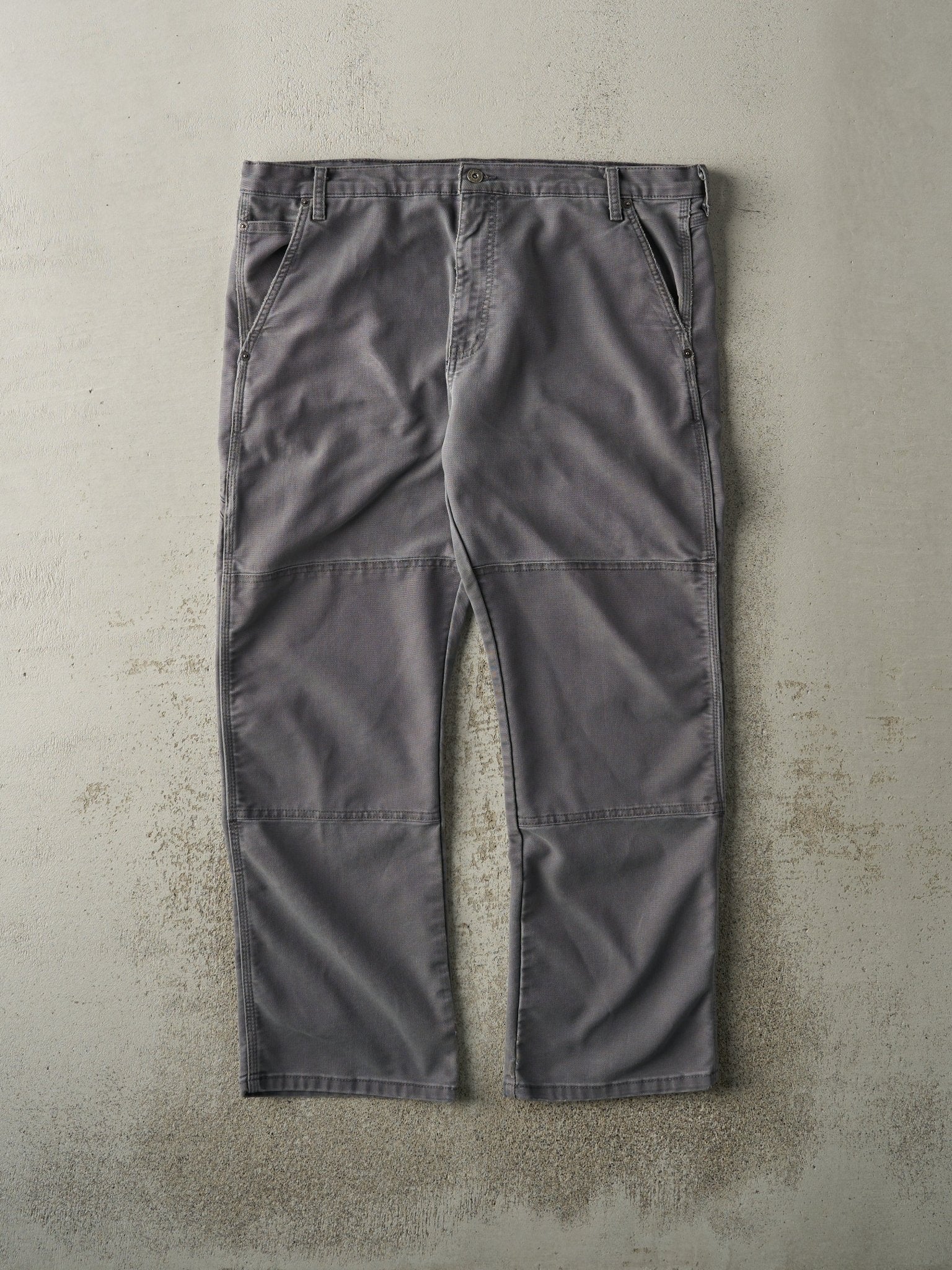 Vintage Y2K Grey Dickies Flex Double Knee Work Pants (38x29)