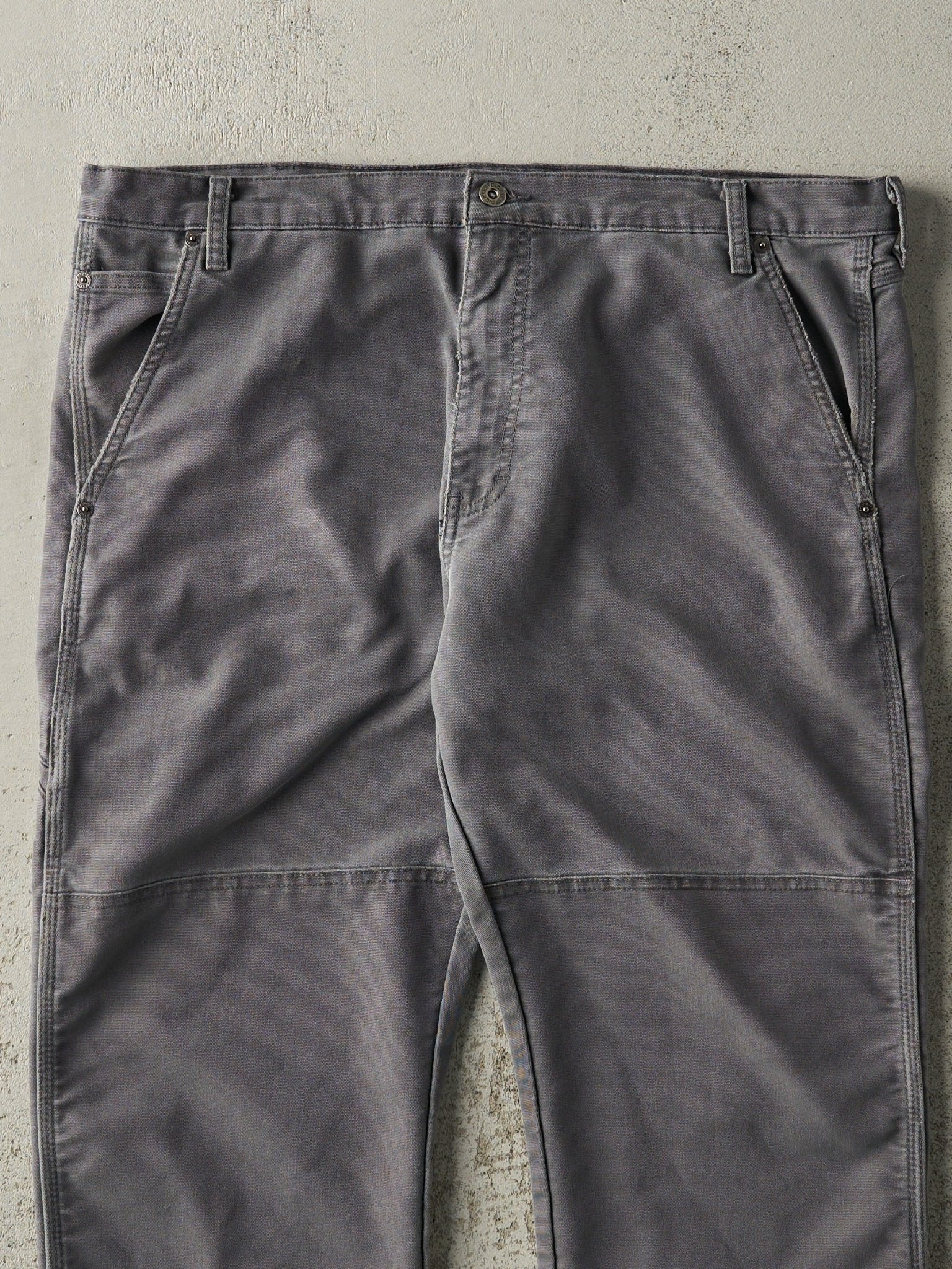 Vintage Y2K Grey Dickies Flex Double Knee Work Pants (38x29)