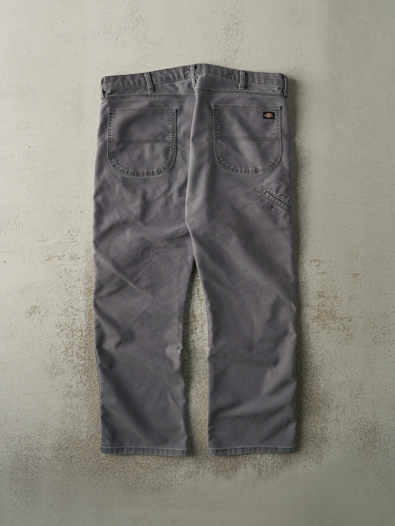 Vintage Y2K Grey Dickies Flex Double Knee Work Pants (38x29)