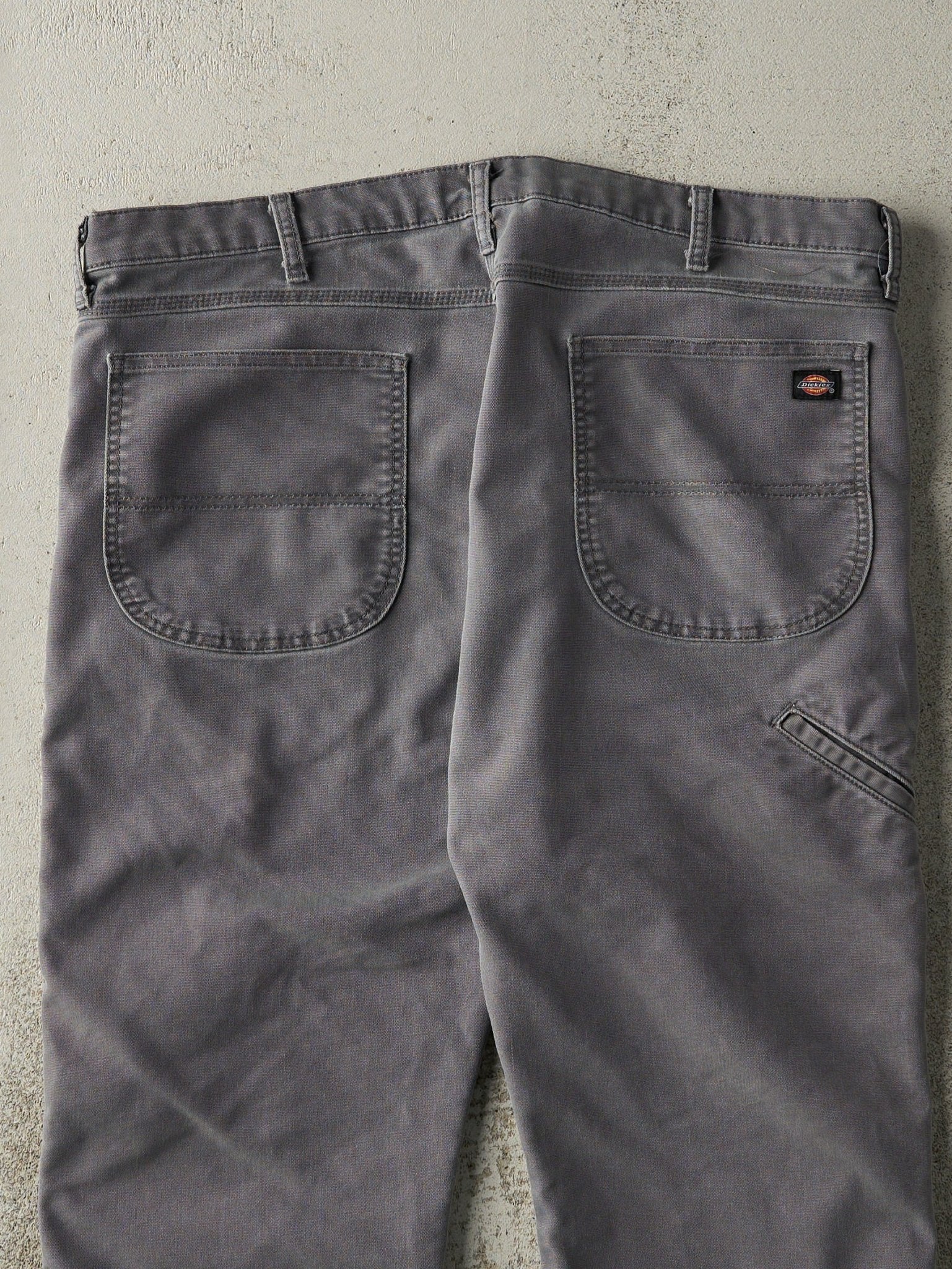 Vintage Y2K Grey Dickies Flex Double Knee Work Pants (38x29)