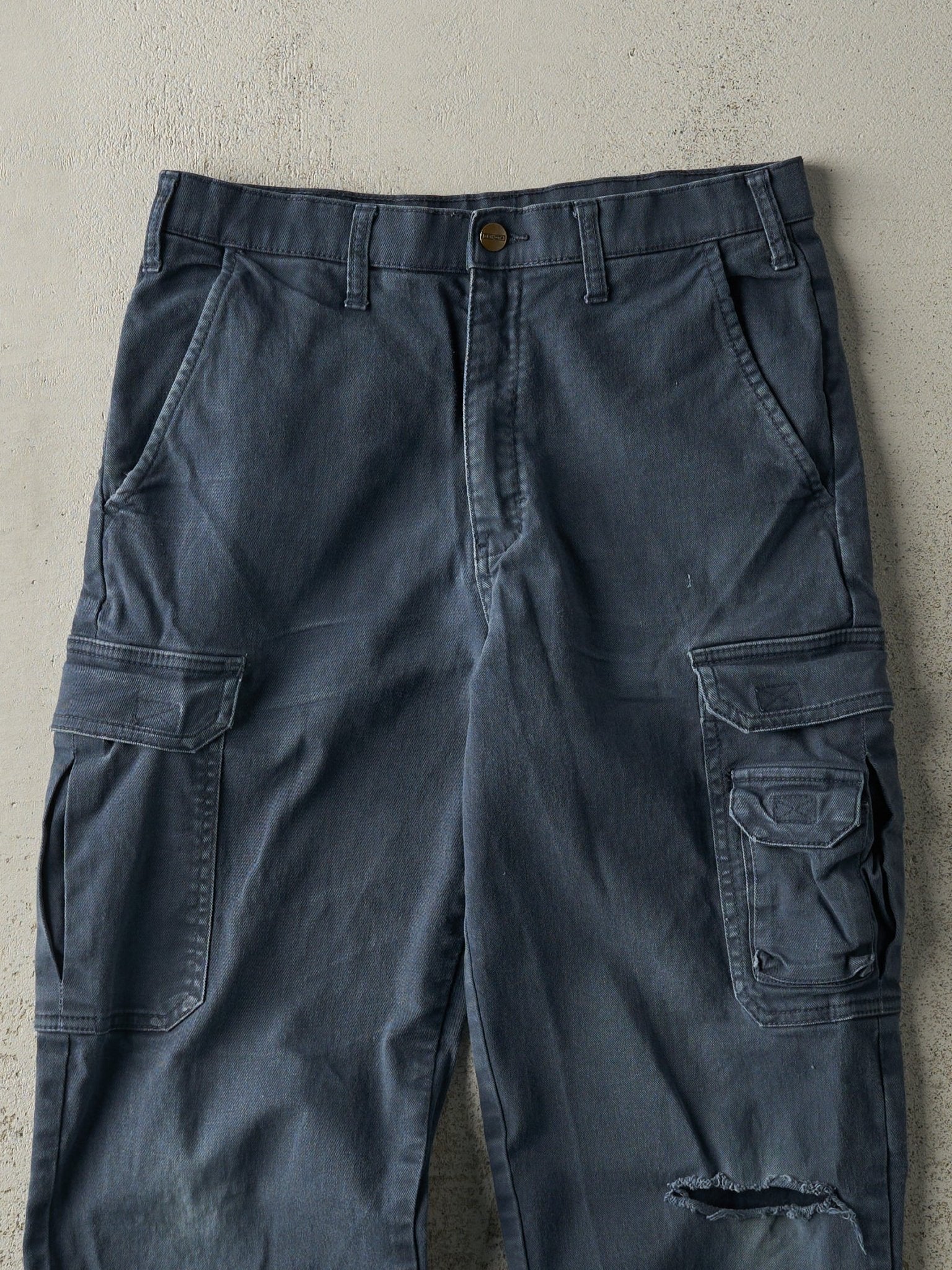 Vintage Y2K Navy Blue Dakota Cargo Work Pants (31x29.5)