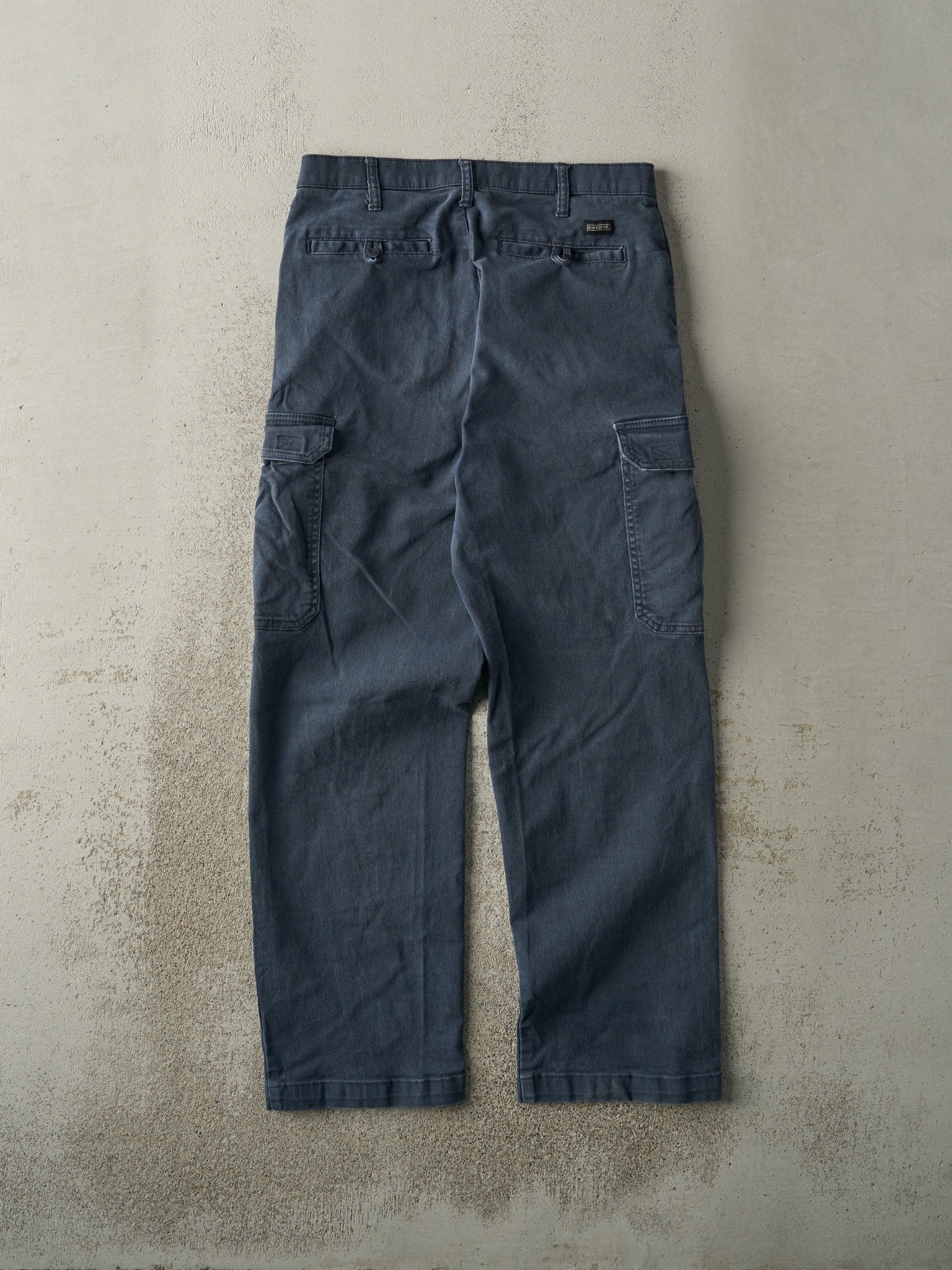 Vintage Y2K Navy Blue Dakota Cargo Work Pants (31x29.5)