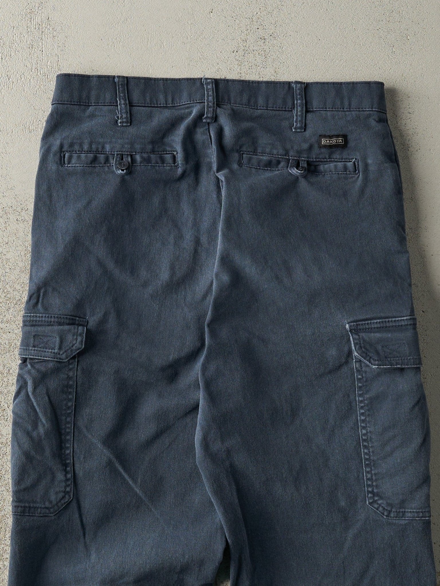 Vintage Y2K Navy Blue Dakota Cargo Work Pants (31x29.5)