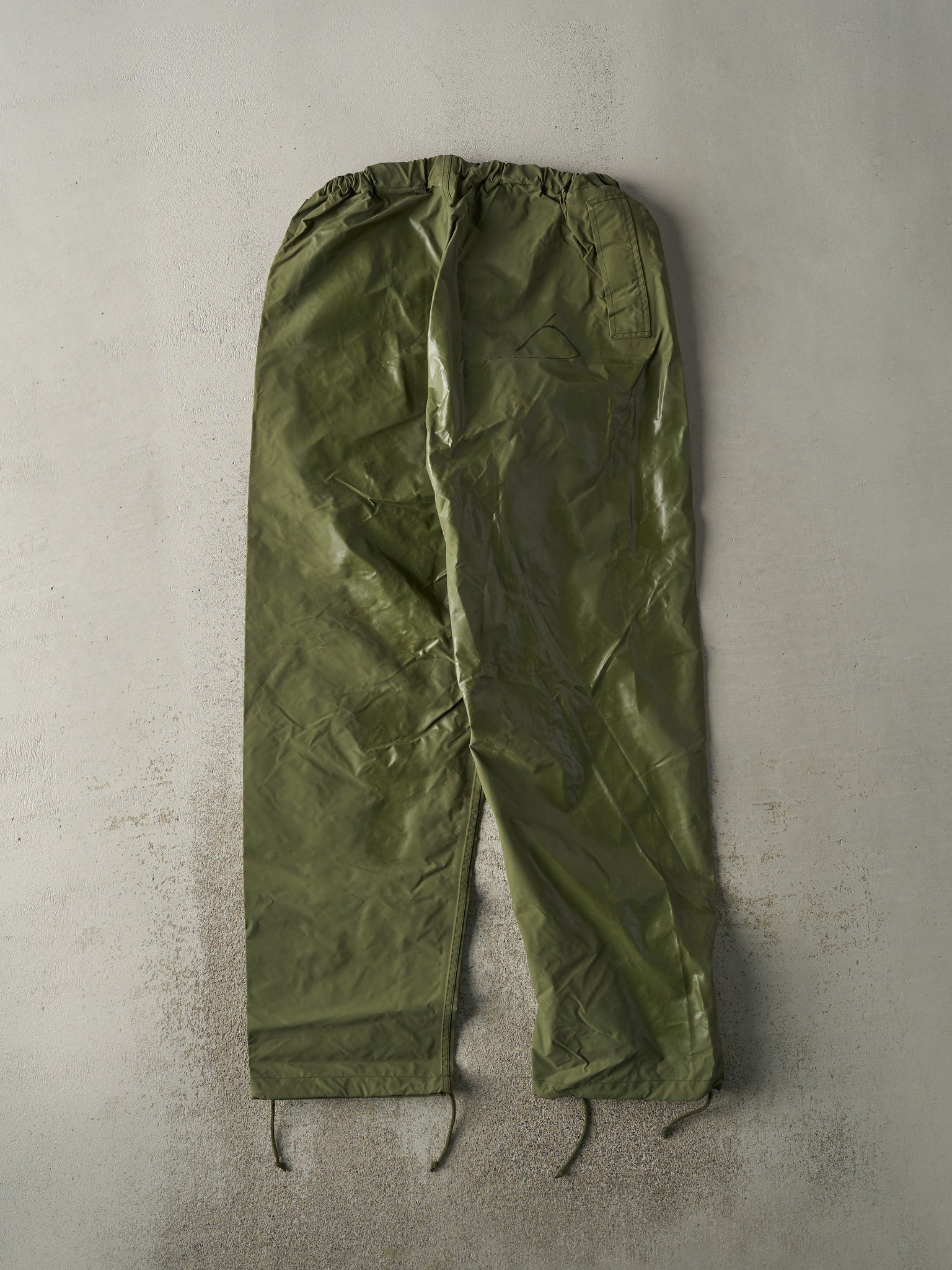 Vintage 99' Green Military Rain Pants (30x30)