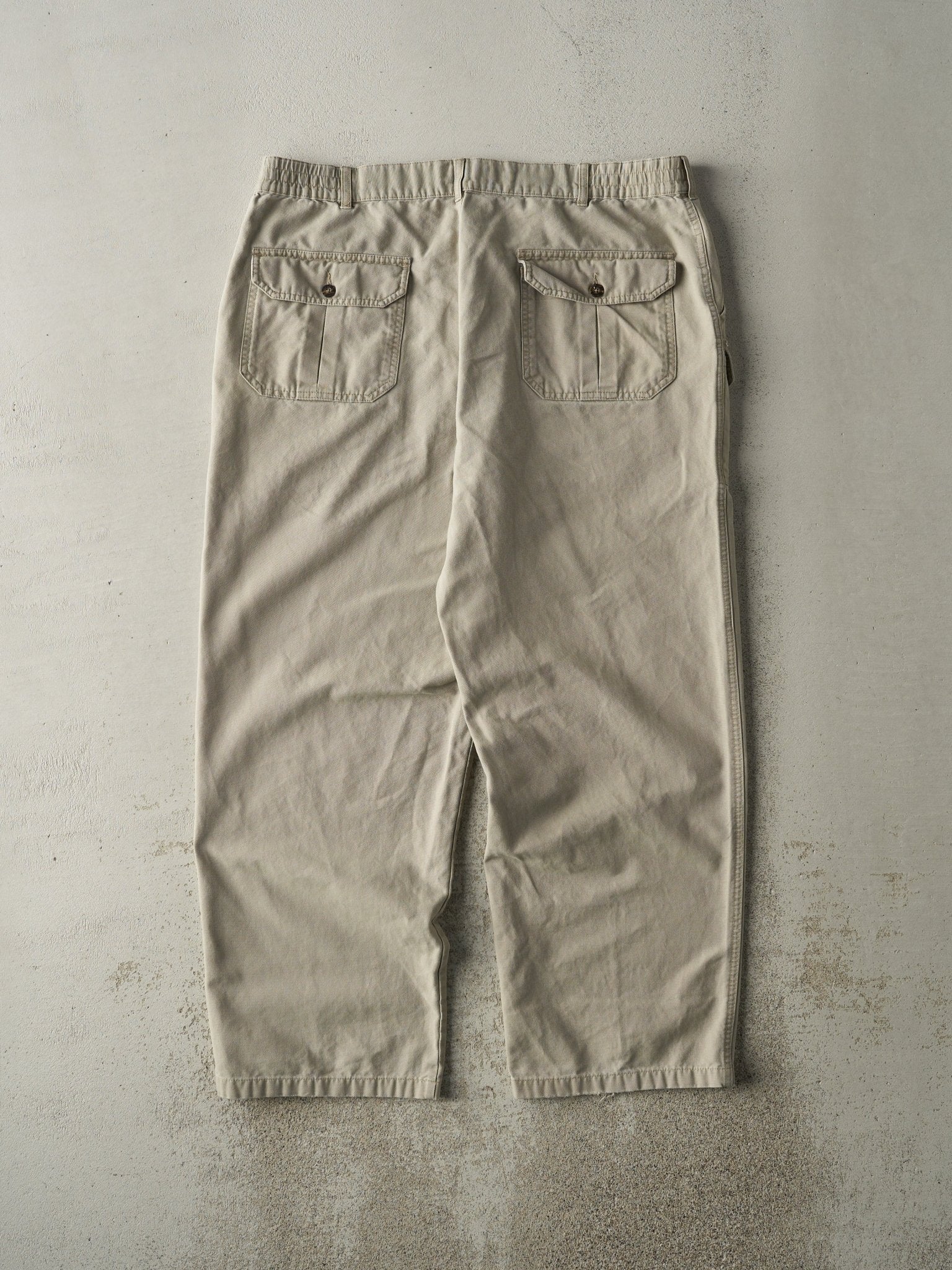 Vintage 90s Beige Wind River Cargo Pants (39x30)