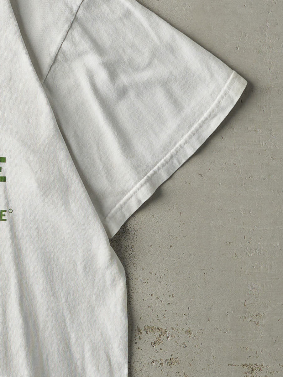 Vintage Y2K White John Deere Tee (M)